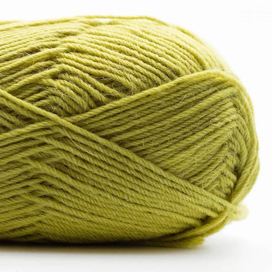 Kremke Soul Wool Edelweiss Alpaka 027 Citron vert