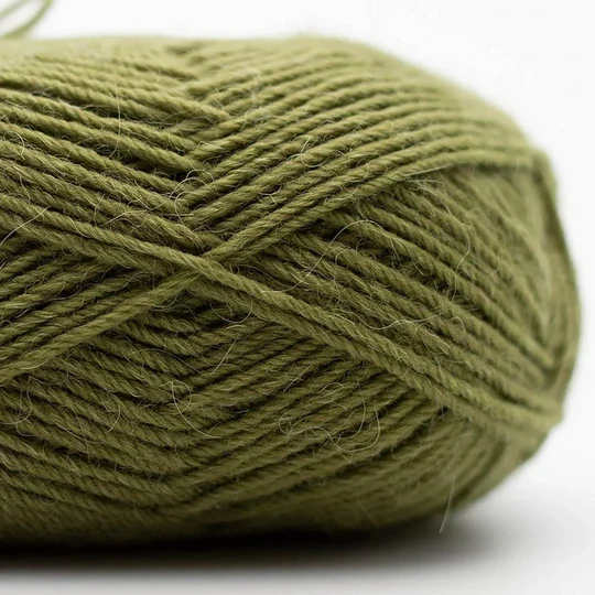 Kremke Soul Wool Edelweiss Alpaka 048 Rameau d'olivier