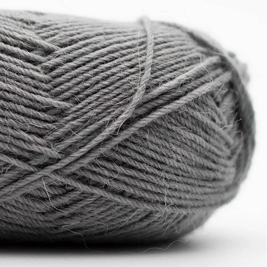 Kremke Soul Wool Edelweiss Alpaka 052 Gris acier
