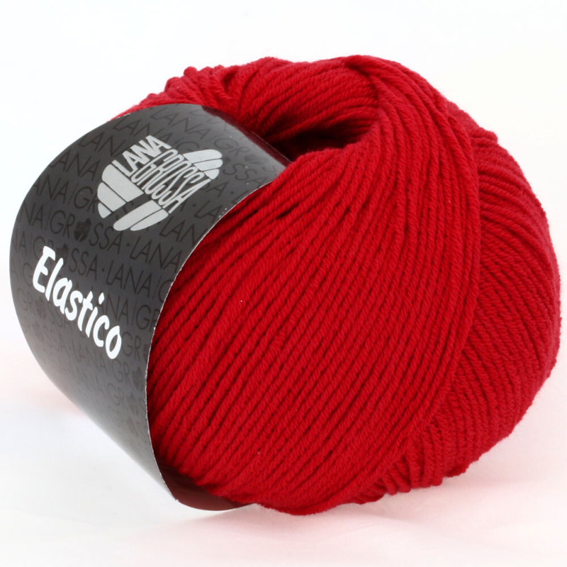 Lana Grossa Elastico 023 Rouge Foncé