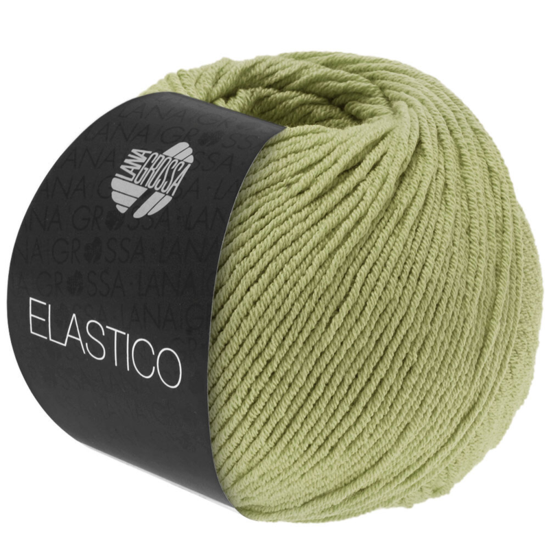 Lana Grossa Elastico 166 Vert Foin