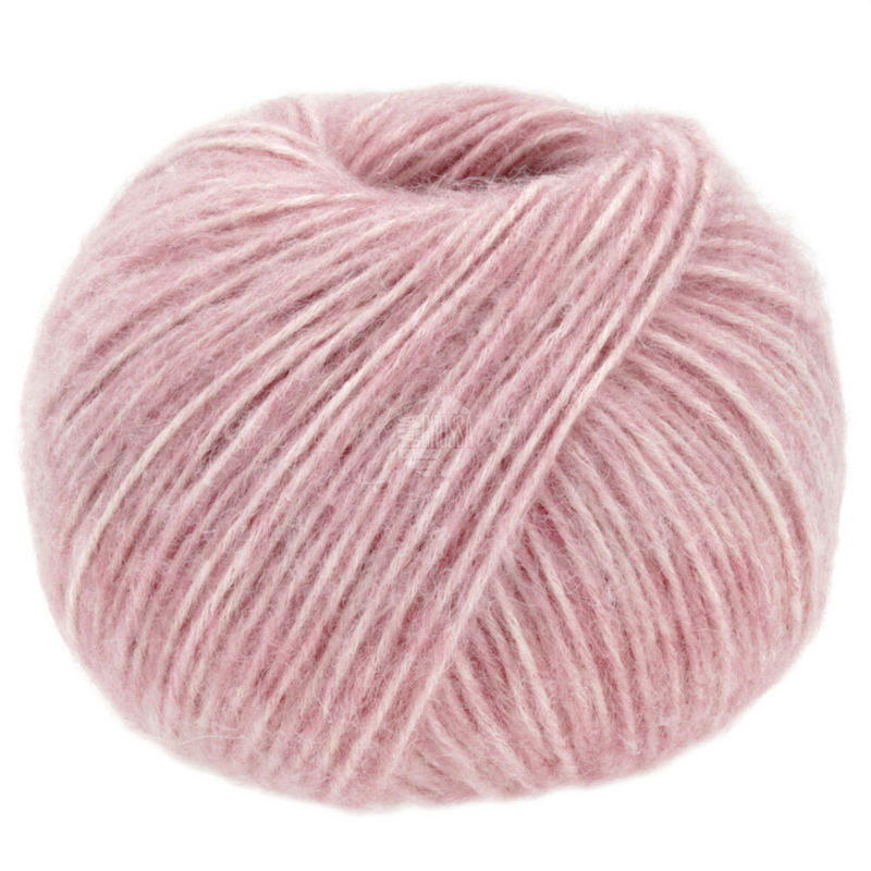 Lana Grossa Natural Alpaca Pelo 15 Rose chiné