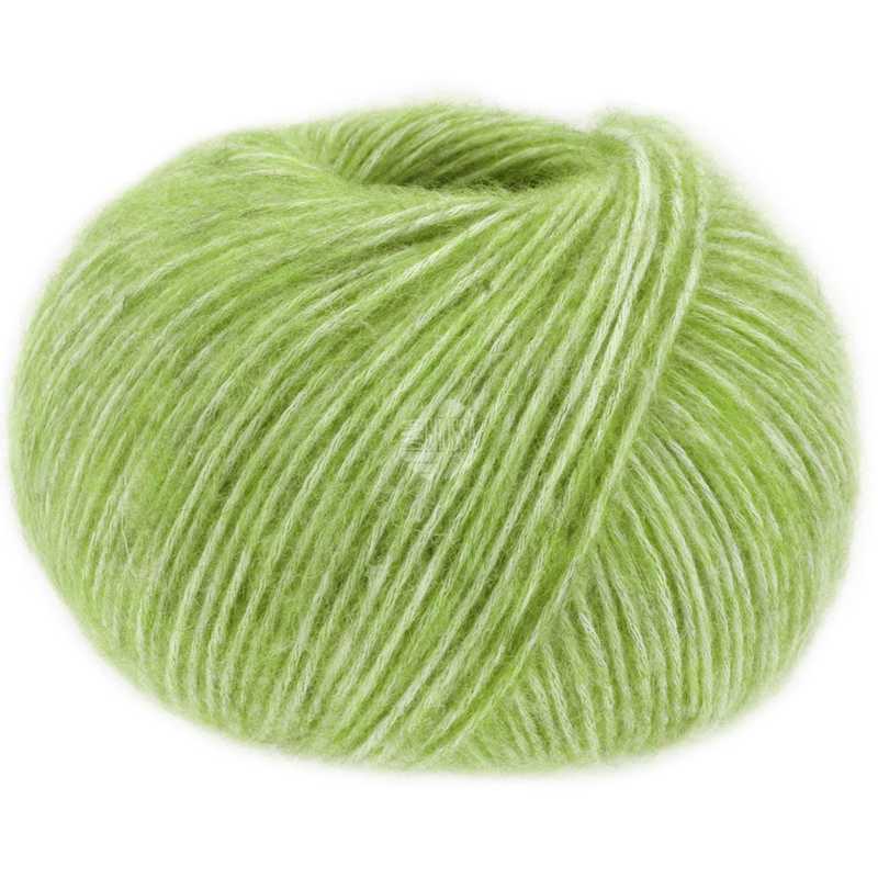 Lana Grossa Natural Alpaca Pelo 33 Vert mai chiné