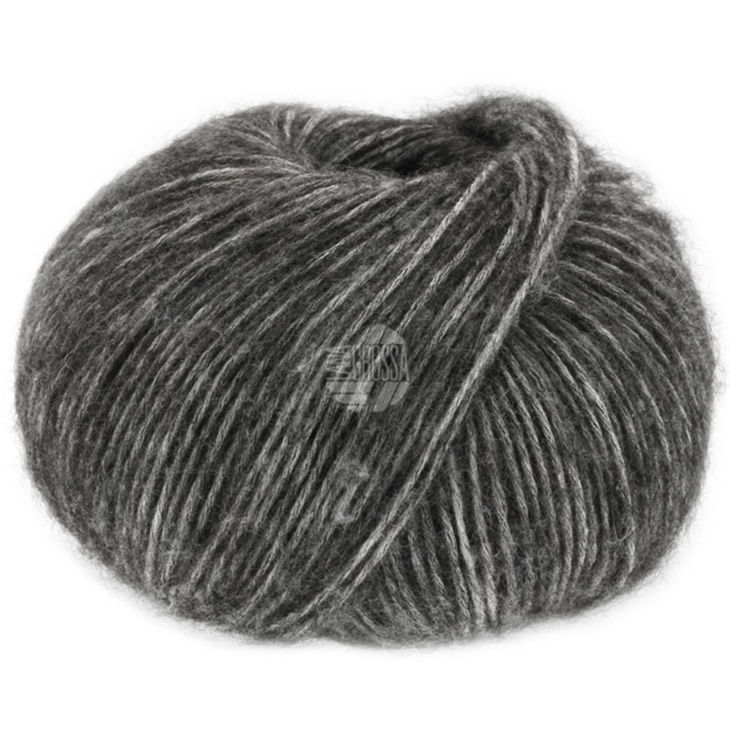 Lana Grossa Natural Alpaca Pelo 04 Gris foncé chiné