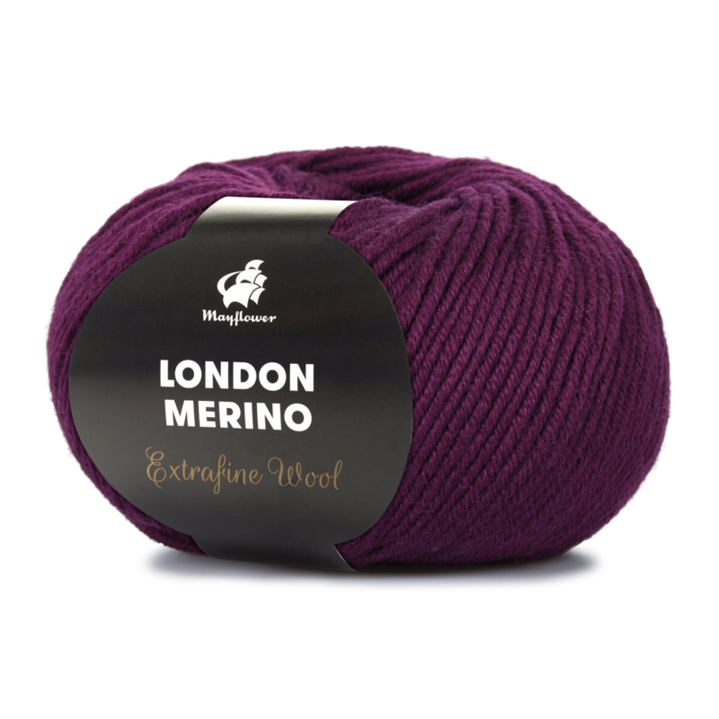 Mayflower London Merino 015 Bordeaux