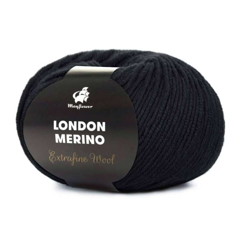 Mayflower London Merino 040 Noir