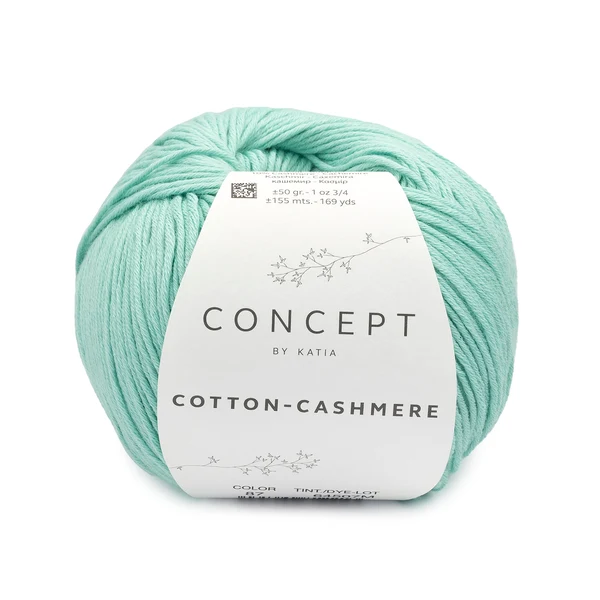 Katia Cotton-Cashmere 87 Vert clair