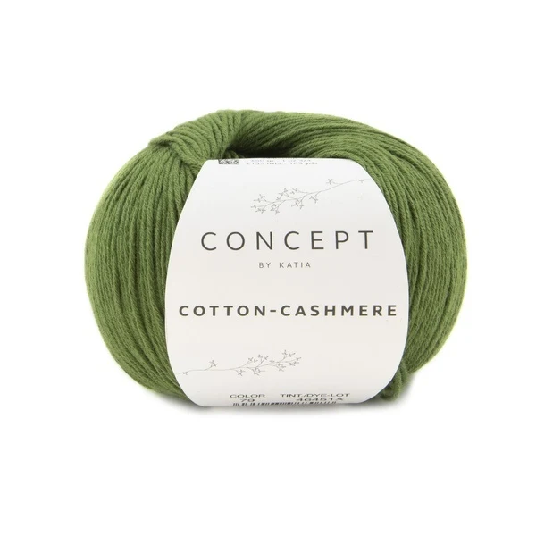 Katia Cotton-Cashmere 79 Vert sapin