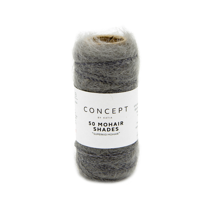 Katia 50 Mohair Shades 4 Gris moyen