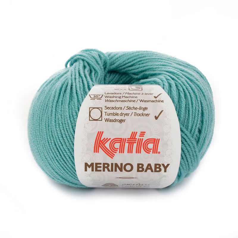 Katia Merino Baby 074 Turquoise clair