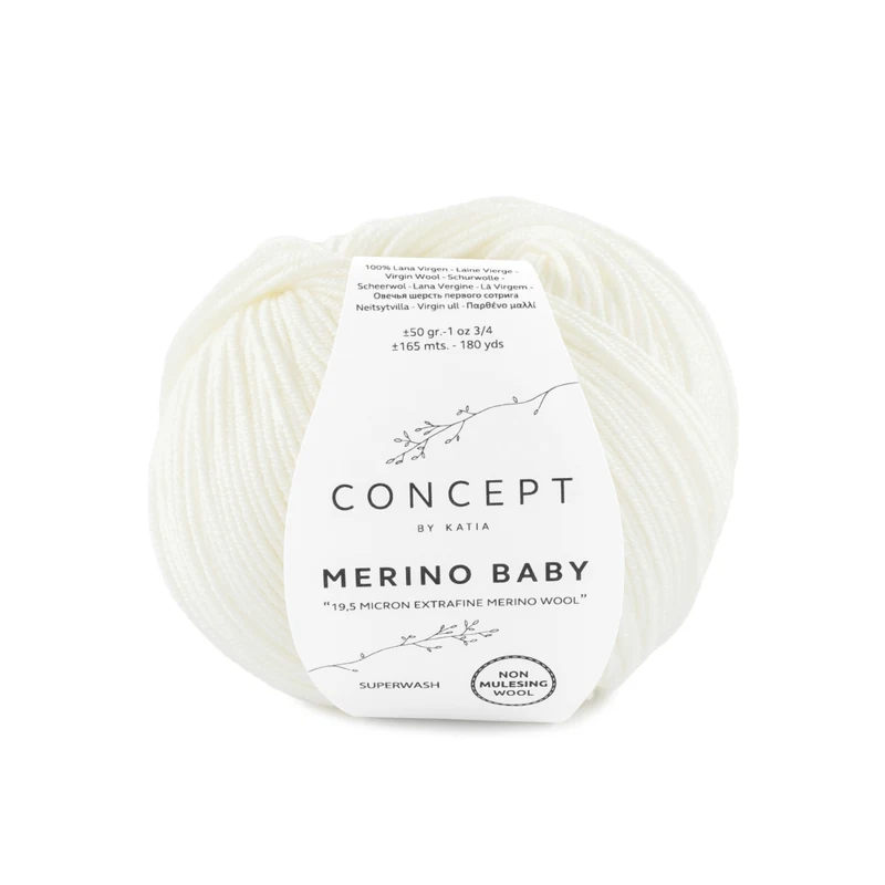 Katia Concept Merino Baby 003 Écru