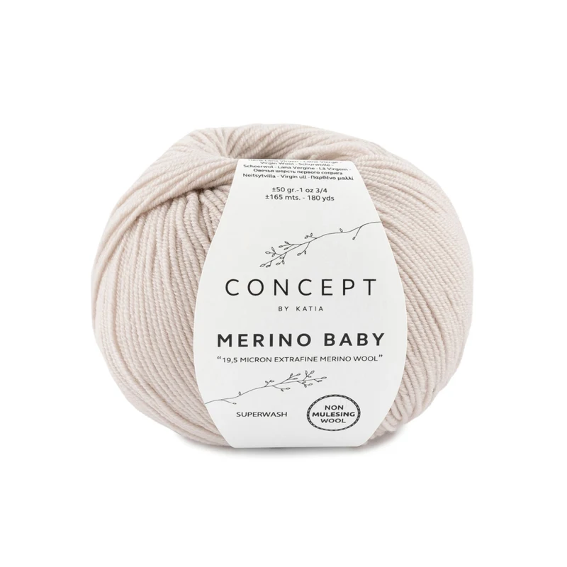 Katia Concept Merino Baby 027 Beige clair