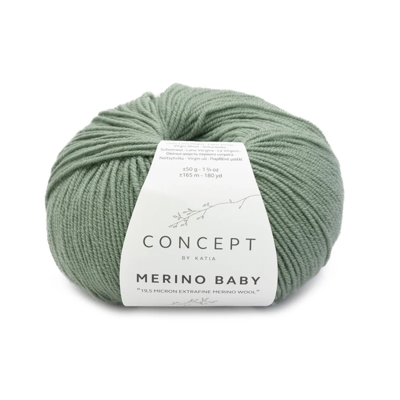 Katia Concept Merino Baby 157 Sauge