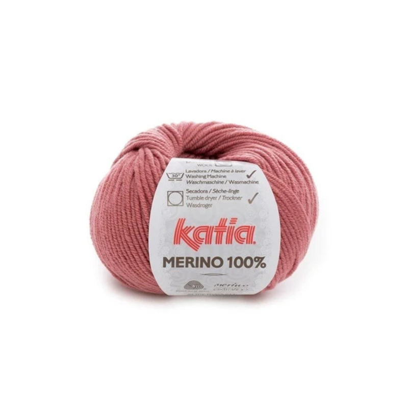 Katia Merino 100% 076 Rose saumon