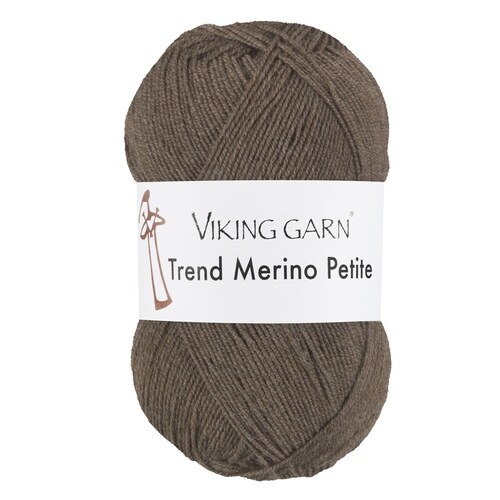 Viking Trend Merino Petite 398 Brun chiné