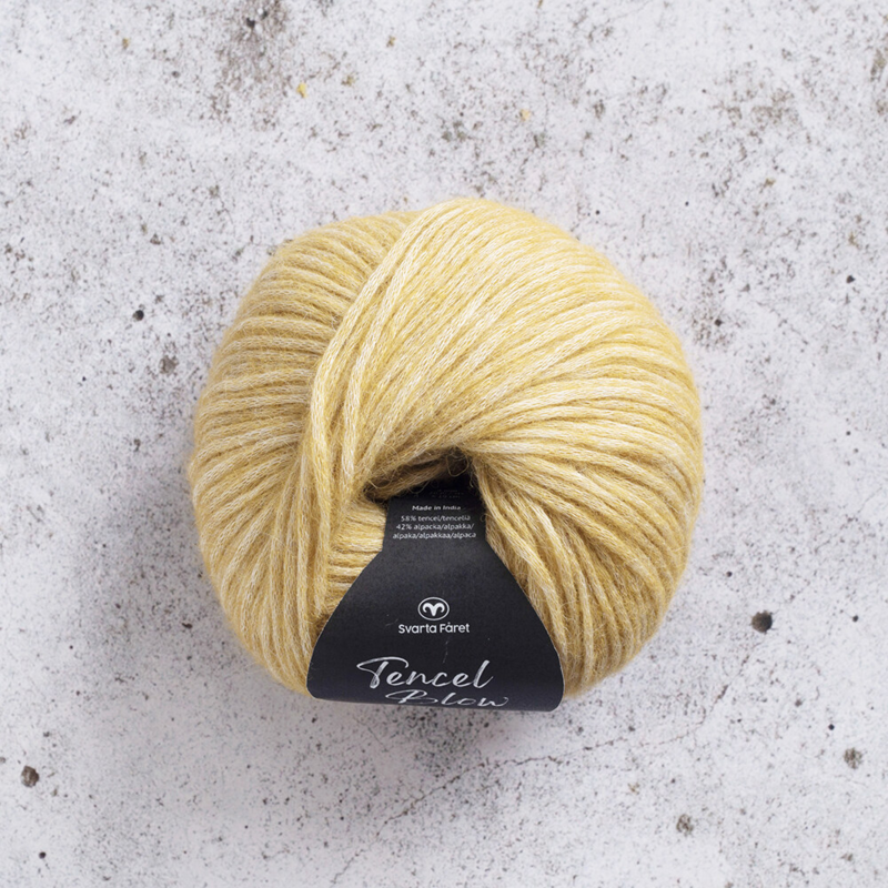 Svarta Fåret Tencel Blow 31 Nacho jaune