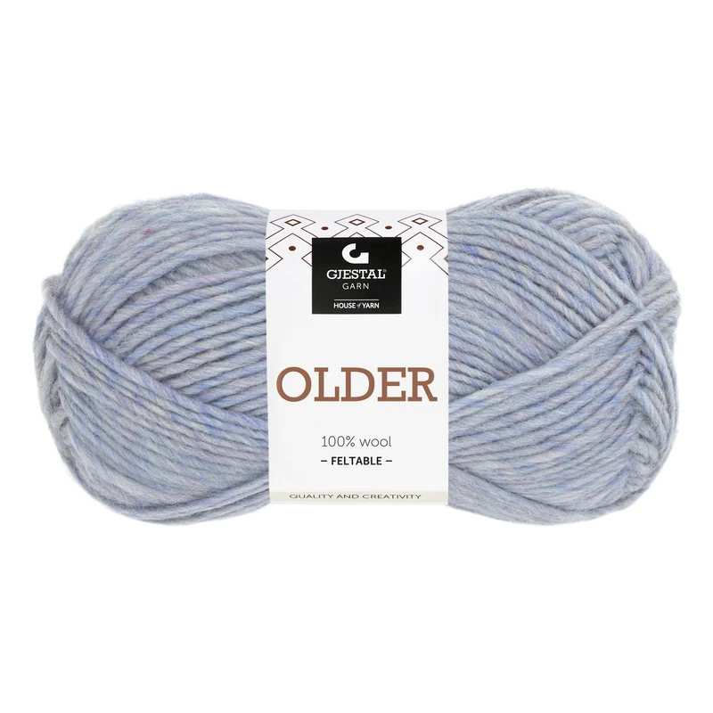 Gjestal Older 431 Bleu violet chiné