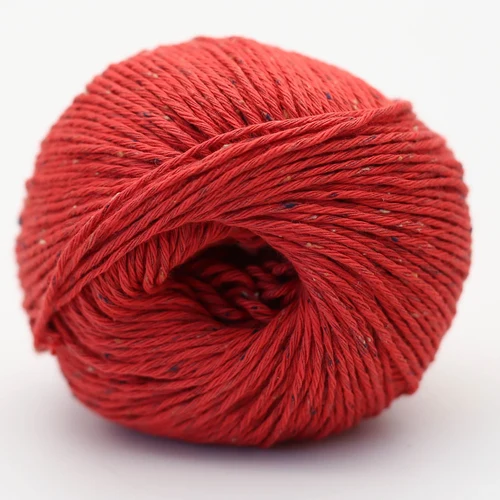 Erika Knight Gossypium Cotton Tweed 30 Rouge véritable