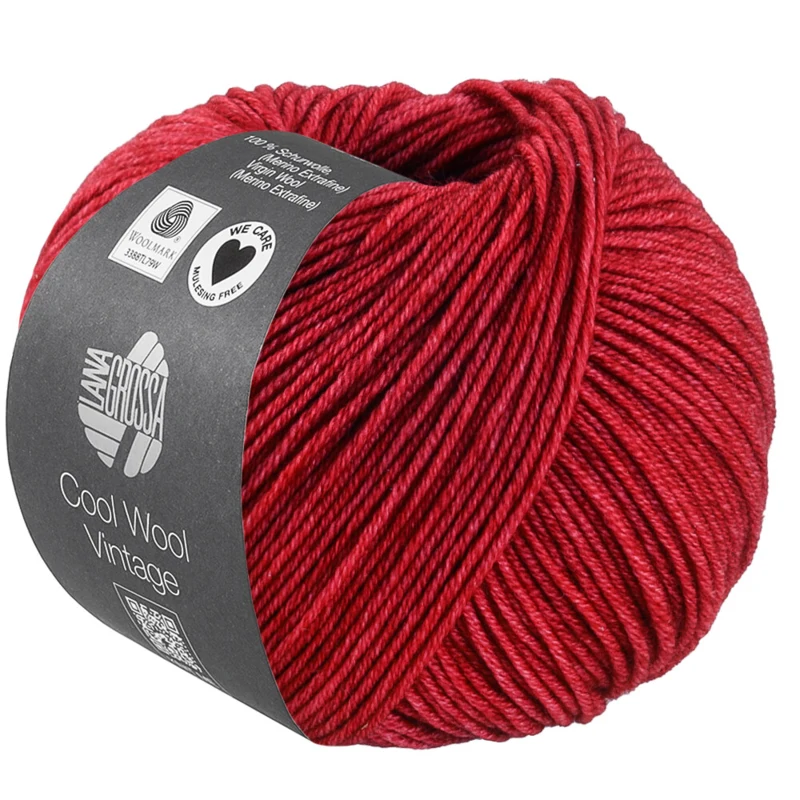 Lana Grossa Cool Wool Vintage 98 Rouge feu