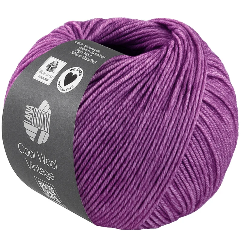 Lana Grossa Cool Wool Vintage 96 Rouge violet
