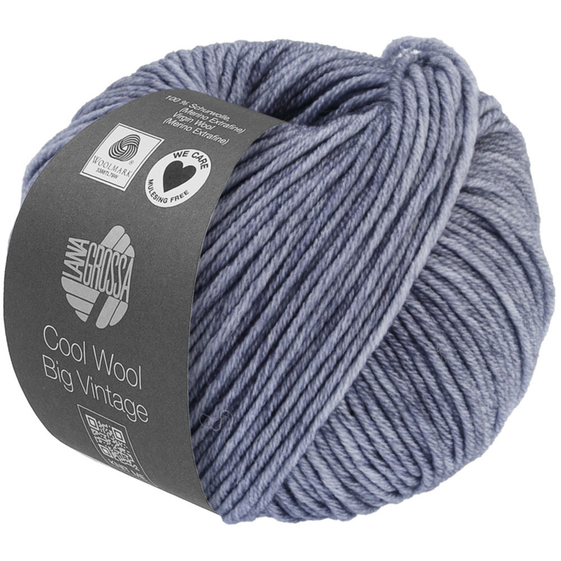 Lana Grossa Cool Wool Big Vintage 78 Bleu Clair