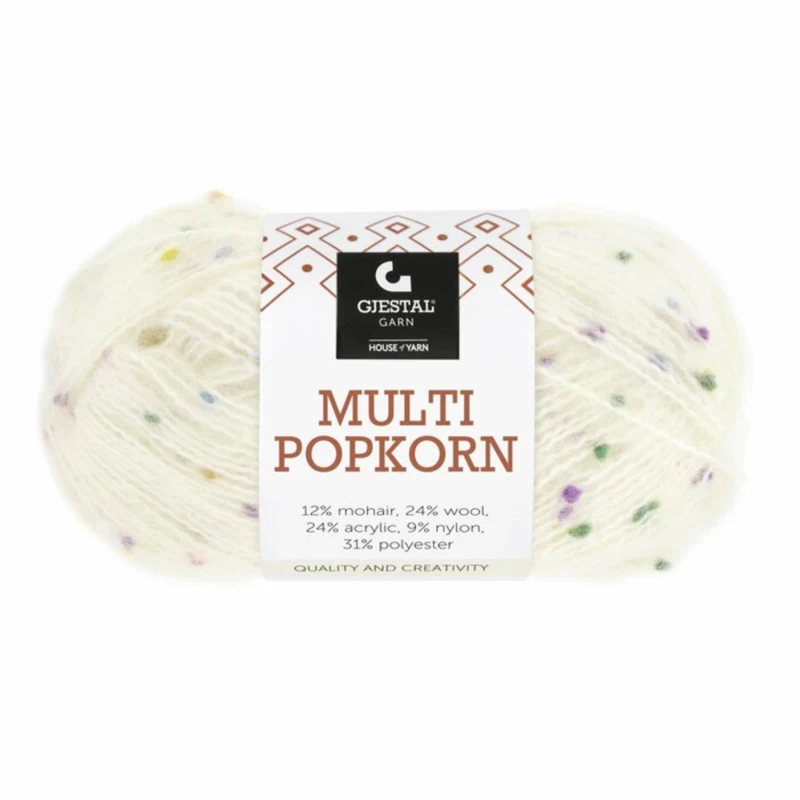 Gjestal Multi Popkorn 501 Blanc