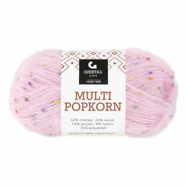 Gjestal Multi Popkorn 505 Rose