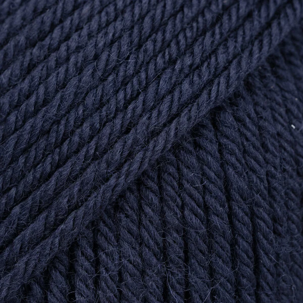 DROPS Daisy 38 Donker marineblauw (Uni Colour)