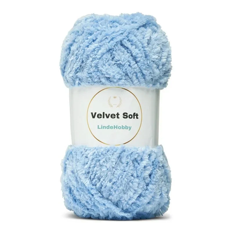 LindeHobby Velvet Soft 38 Bleu clair