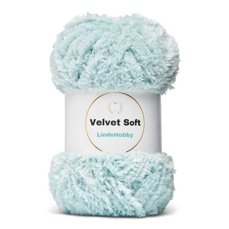 LindeHobby Velvet Soft 37 Bleu glace