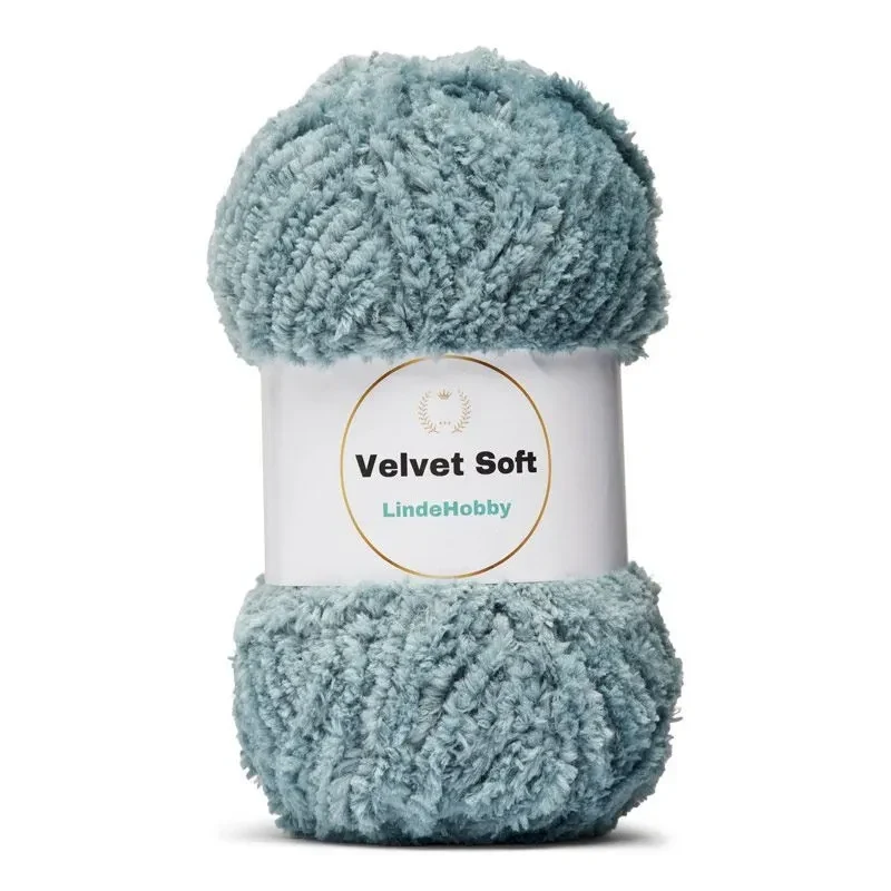 LindeHobby Velvet Soft 21 Bleu métallique