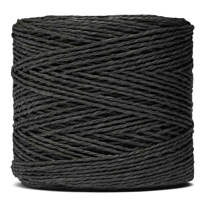 LindeHobby Twisted Paper Yarn 10 Noir