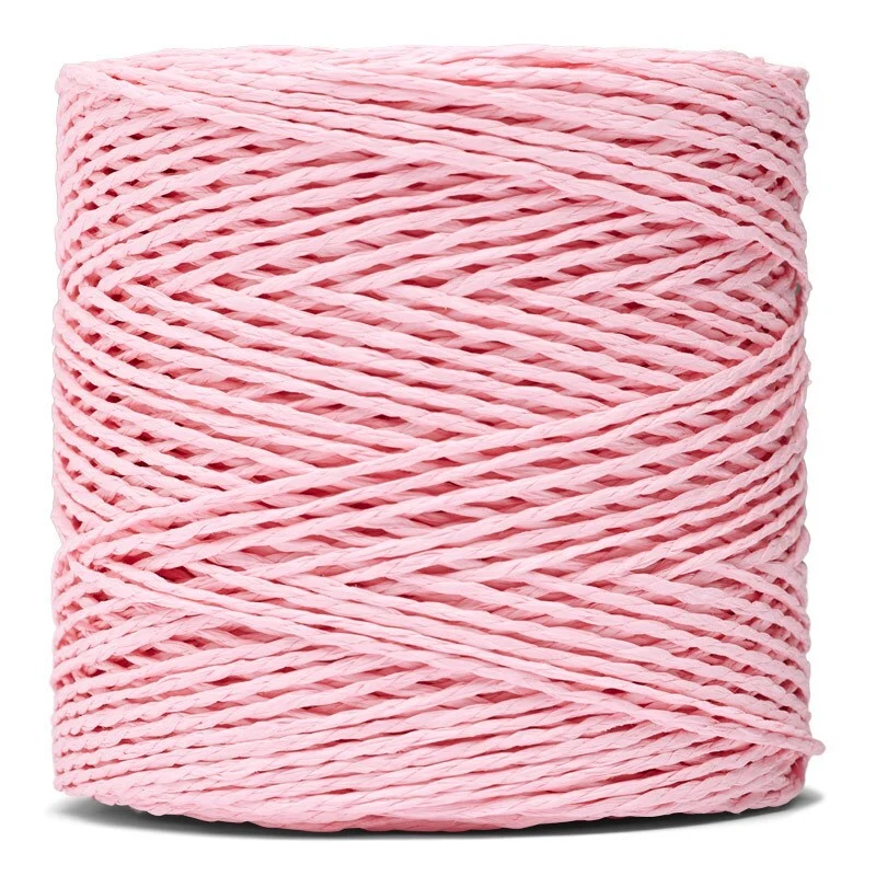 LindeHobby Twisted Paper Yarn 14 Rose claire