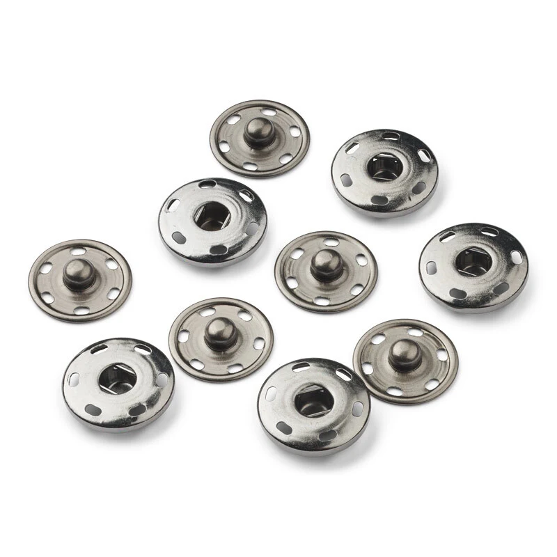 LindeHobby Boutons-pression noir 19 mm