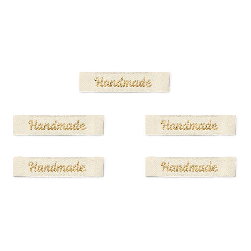 Handmade, Long Naturel, Or, Magnolia Script