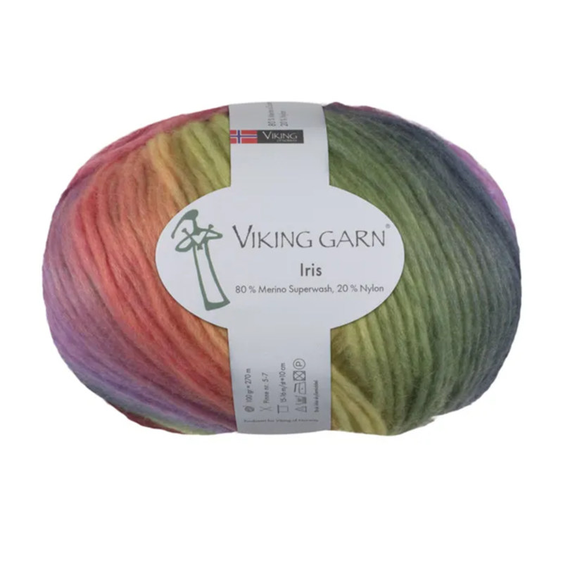 Viking Iris 435 Multi rose/vert