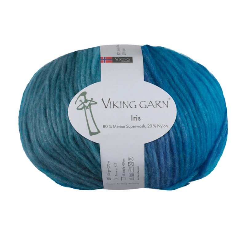 Viking Iris 421 Multi bleu/turquoise