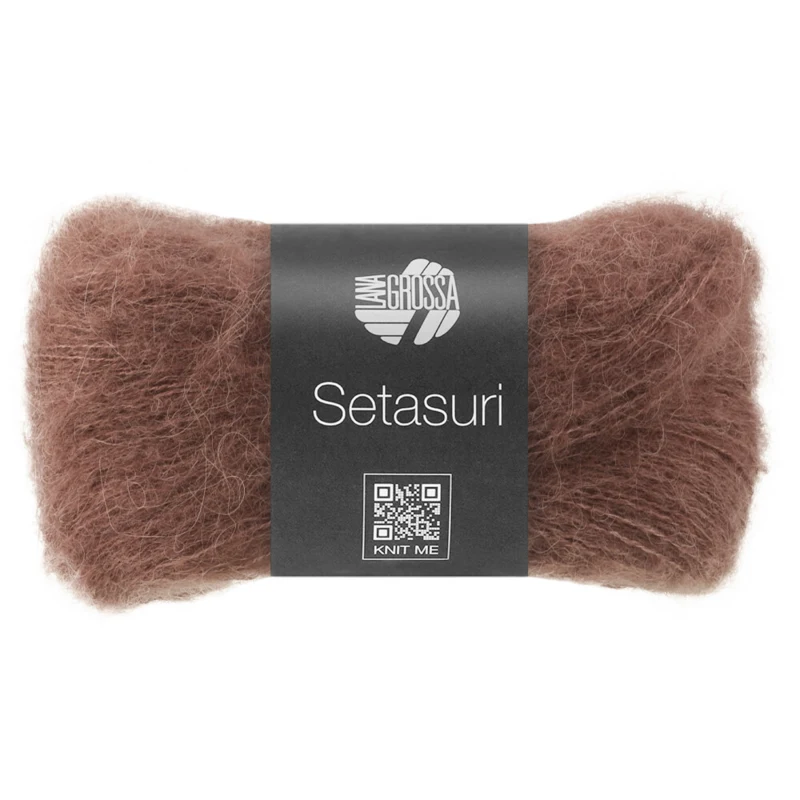 Lana Grossa Setasuri 84 Chocoladebruin