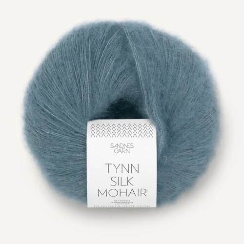 Sandnes Tynn Silk Mohair 6552 Bleu Glacial