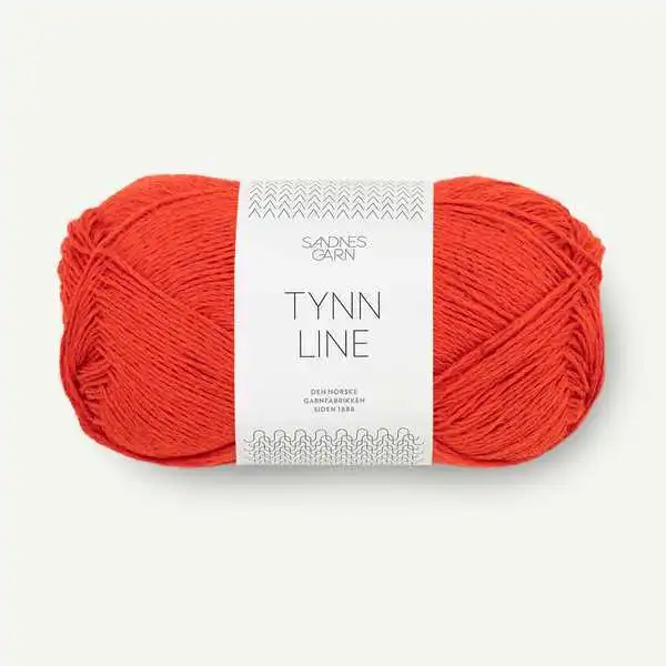Sandnes Tynn Line 3819 Orange Épicé