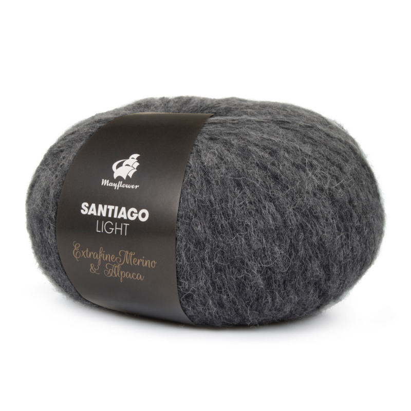 Mayflower Santiago Light 07 Gris Charbon