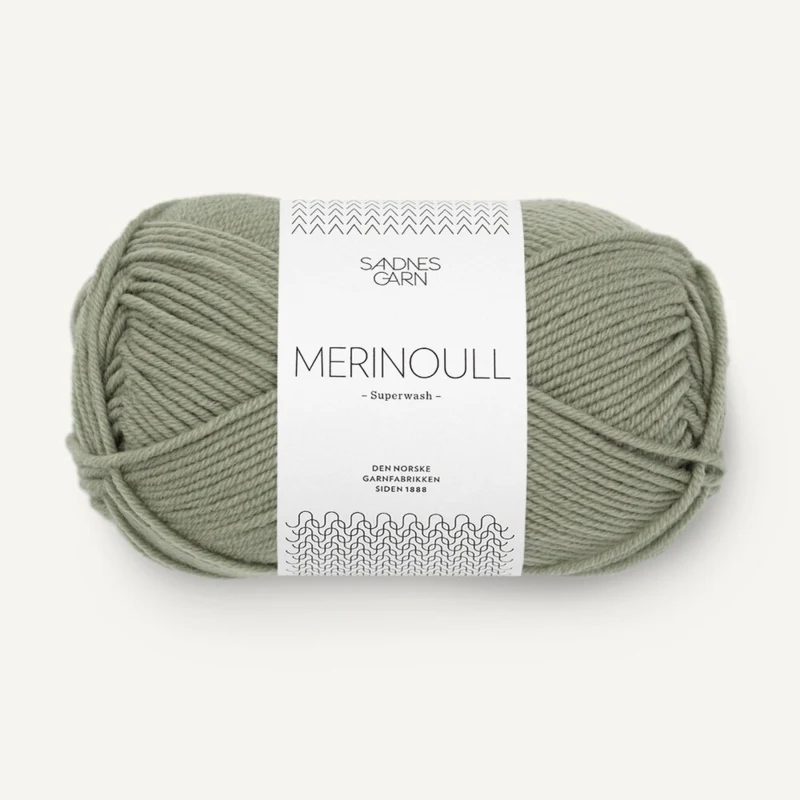 Sandnes Merinoull 8521 Vert Clair Poussiéreux