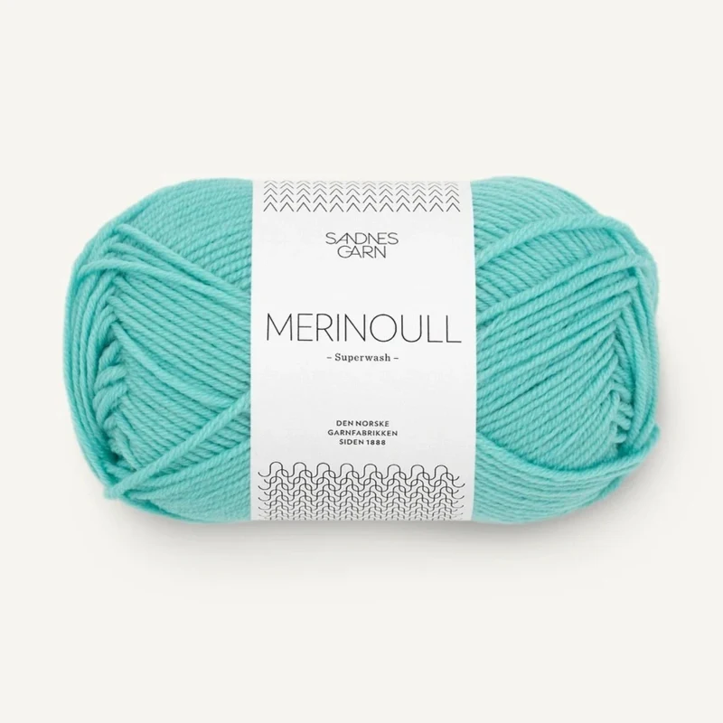 Sandnes Merinoull 7213 Bleu Turquoise