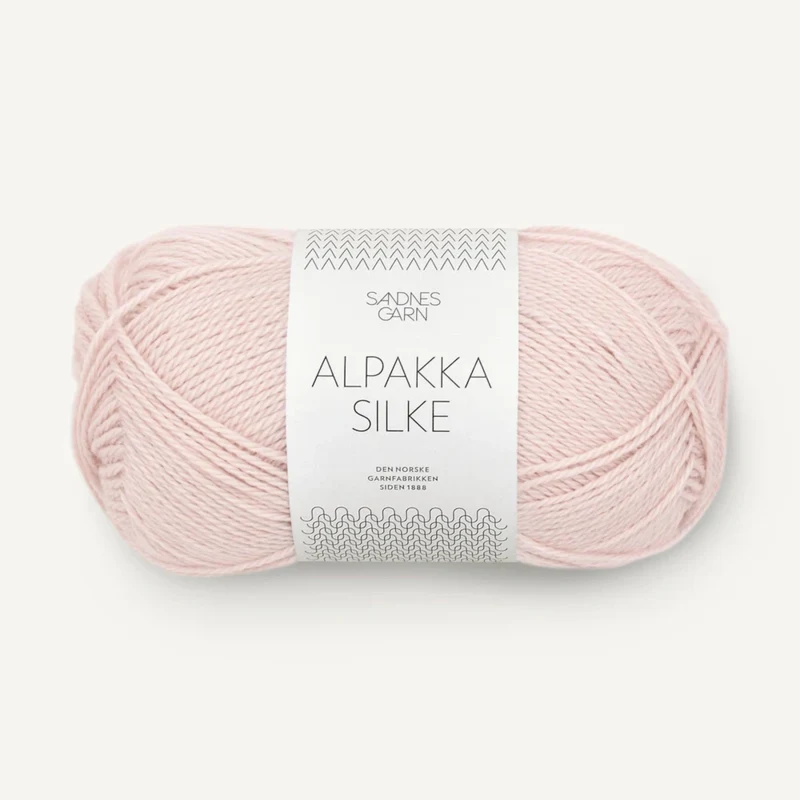 Sandnes Alpakka Silke 3511 Rose Poudré