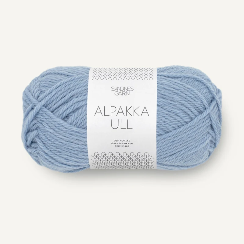 Sandnes Alpakka Ull 6032 Hortensia Bleu