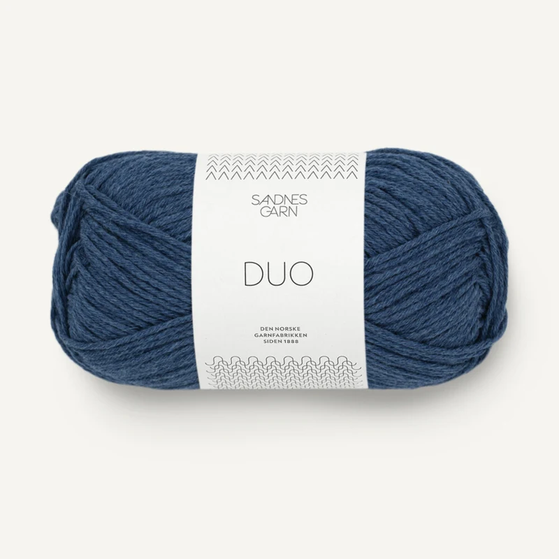 Sandnes Duo 5864 Bleu Chiné