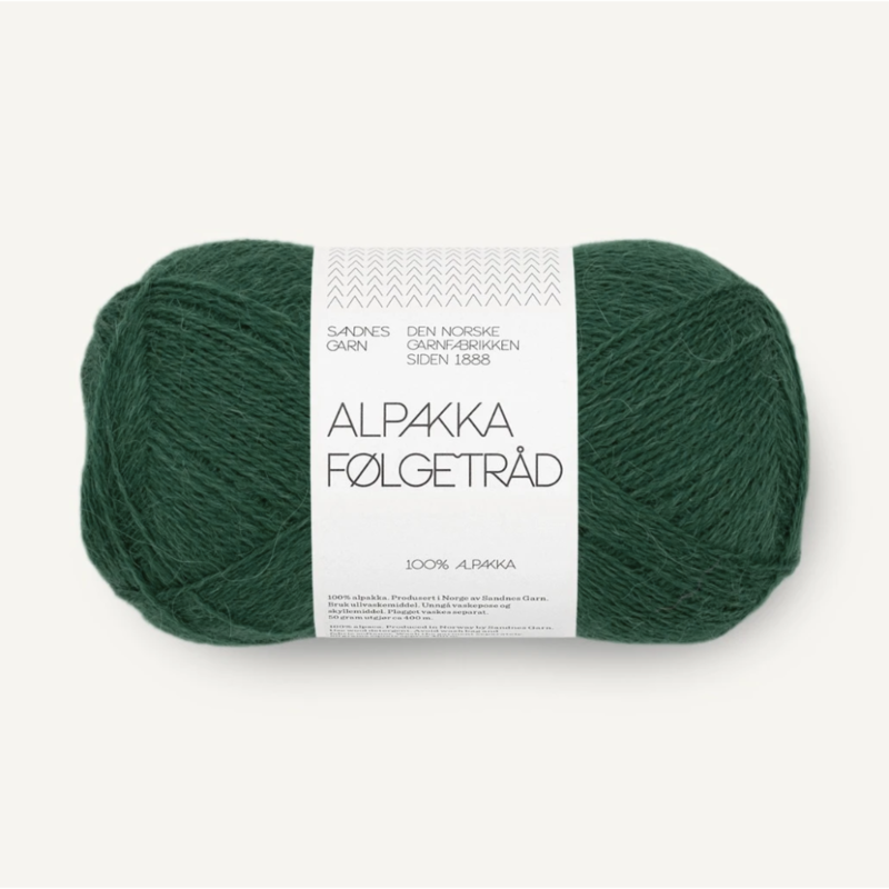 Sandnes Alpakka Følgetråd 7281 Pétrole