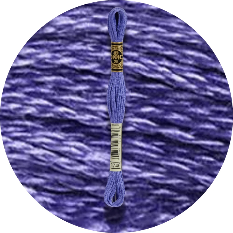 Mouliné Spécial 25 Bleu/Violet 3746
