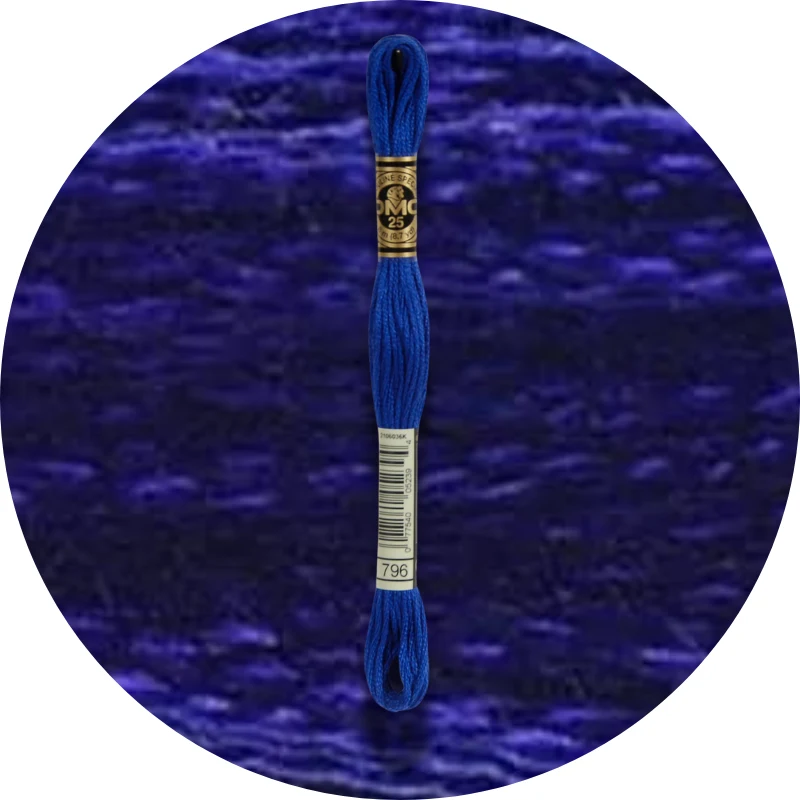 Mouliné Spécial 25 Bleu/Violet 0796
