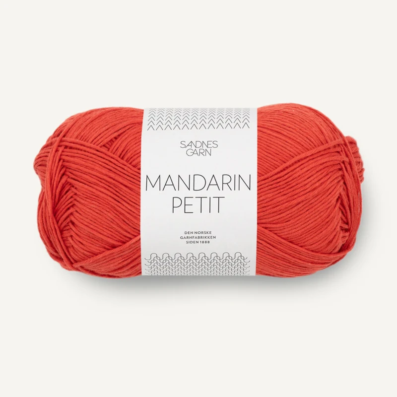 Sandnes Mandarin Petit 4018 Rouge Écarlate
